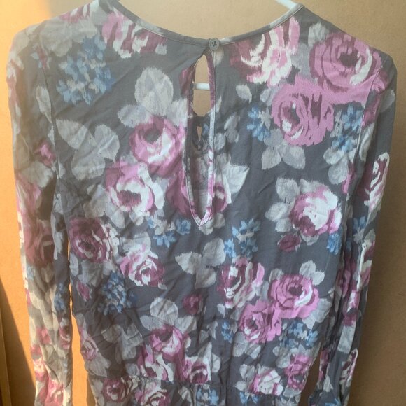 Children's Place Dark Floral Dress - Picture 3 of 8